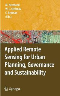 Cover image for Applied Remote Sensing for Urban Planning, Governance and Sustainability