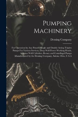 Cover image for Pumping Machinery