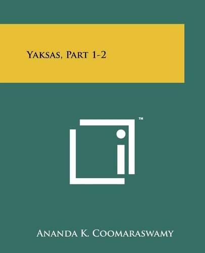 Cover image for Yaksas, Part 1-2