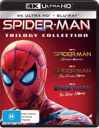 Spider-Man - Far From Home / Homecoming / No Way Home | Blu-ray + UHD : 3 Movie Franchise Pack