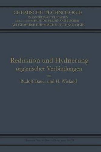 Cover image for Reduktion Und Hydrierung Organischer Verbindungen