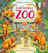 Cover image for Look Inside a Zoo
