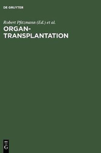 Cover image for Organtransplantation