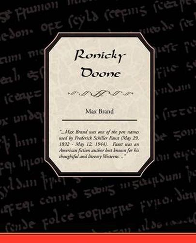 Cover image for Ronicky Doone