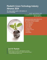 Cover image for Plunkett's Green Technology Industry Almanac 2024