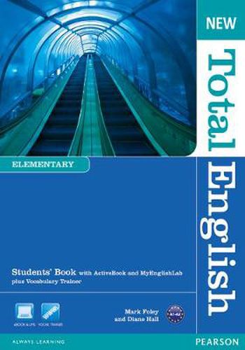 Cover image for New Total English Elementary Students' Book with Active Book and MyLab Pack