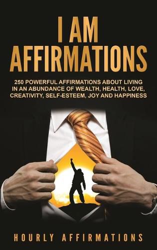 Cover image for I Am Affirmations: 250 Powerful Affirmations About Living in an Abundance of Wealth, Health, Love, Creativity, Self- Esteem, Joy, and Happiness