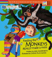 Cover image for Abbie Rose and the Magic Suitcase: Feeding the Monkeys Really Made a Mess