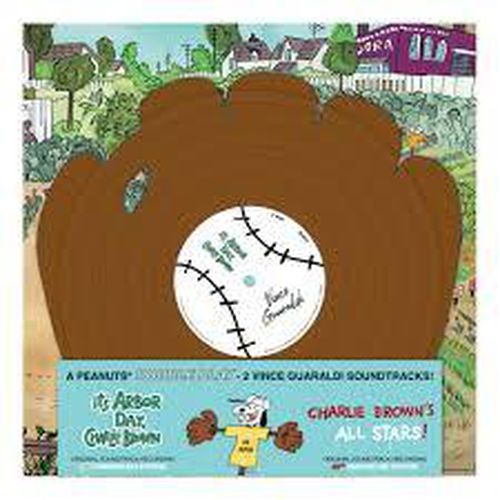 Cover image for It's Arbor Day, Charlie Brown/Charlie Brown's All Stars! (RSD 2026 Clear 10" w/Die Cut Vinyl)