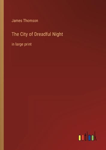 Cover image for The City of Dreadful Night