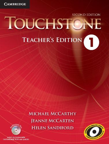 Cover image for Touchstone Level 1 Teacher's Edition with Assessment Audio CD/CD-ROM