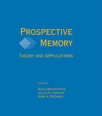 Cover image for Prospective Memory: Theory and Applications