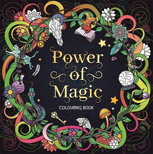 Cover image for Power of Magic Colouring Book