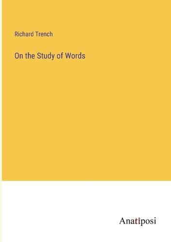 Cover image for On the Study of Words