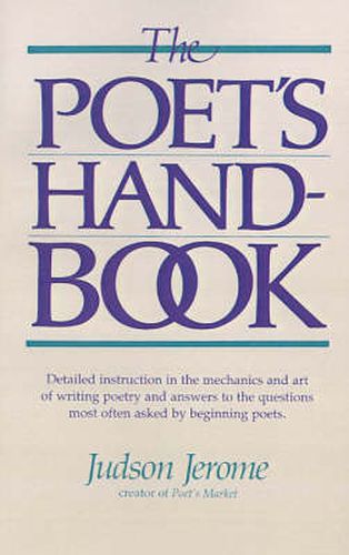 Cover image for The Poet's Handbook