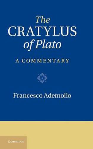 Cover image for The Cratylus of Plato: A Commentary