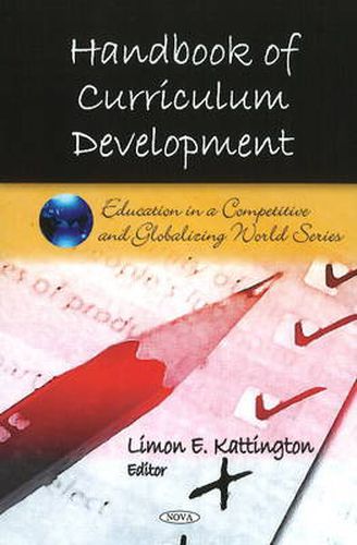 Cover image for Handbook of Curriculum Development