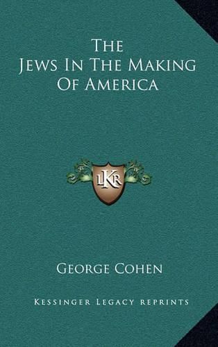 Cover image for The Jews in the Making of America