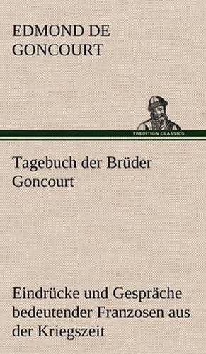 Cover image for Tagebuch Der Bruder Goncourt