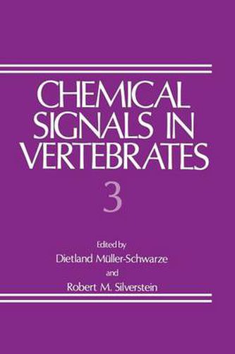 Cover image for Chemical Signals in Vertebrates 3