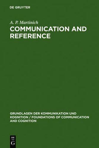 Cover image for Communication and Reference