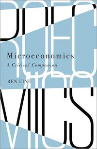 Cover image for Microeconomics: A Critical Companion