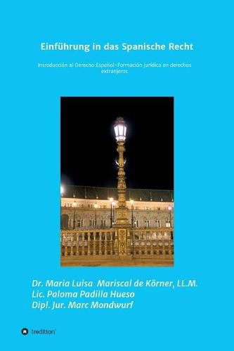 Cover image for Einfuhrung in das Spanische Recht