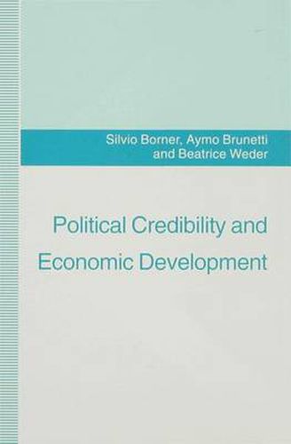 Cover image for Political Credibility and Economic Development