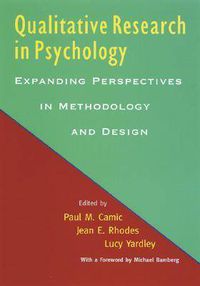 Cover image for Qualitative Research in Psychology: Expanding Perspectives in Methodology and Design