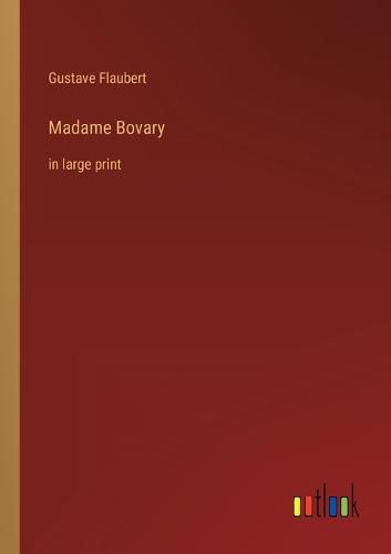 Cover image for Madame Bovary