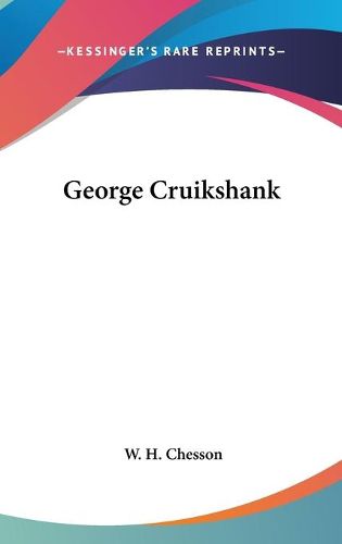 Cover image for George Cruikshank