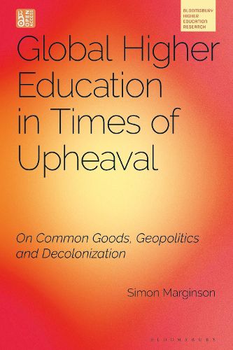 Cover image for Global Higher Education in Times of Upheaval