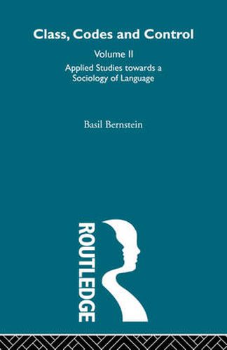 Cover image for Applied Studies Towards a Sociology of Language