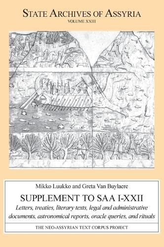 Cover image for Supplement to SAA I-XXII