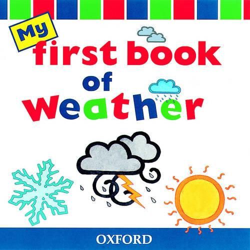 Cover image for My First Book of Weather
