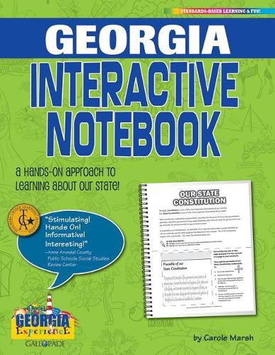 Cover image for Georgia Interactive Notebook: A Hands-On Approach to Learning about Our State!