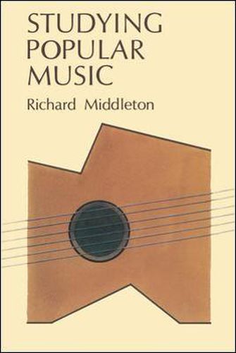 Cover image for STUDYING POPULAR MUSIC