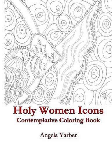 Cover image for Holy Women Icons Contemplative Coloring Book