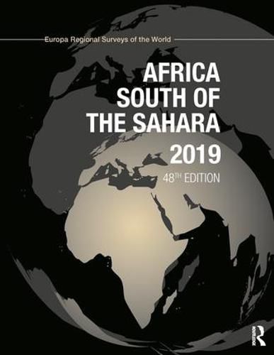 Cover image for Africa South of the Sahara 2019