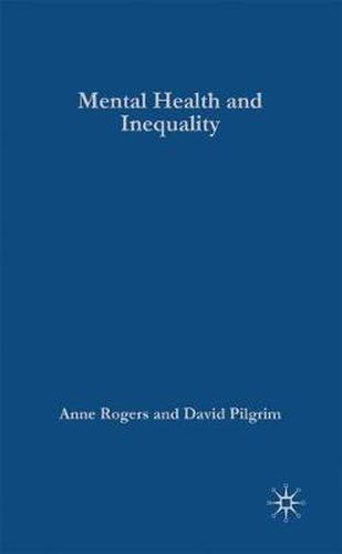 Cover image for Mental Health and Inequality