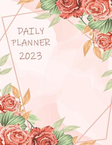 Cover image for Daily Planner 2022: Large Size 8.5 x 11 One Day Per Page 365 Days Appointment Planner 2022 Agenda