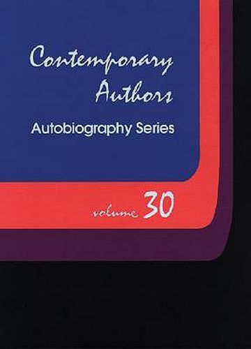 Cover image for Contemporary Authors Autobiography Series