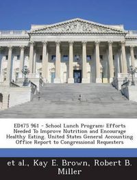 Cover image for Ed475 961 - School Lunch Program