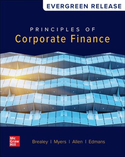 Cover image for Loose-Leaf for Principles of Corporate Finance: 2025 Release