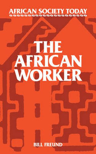 Cover image for The African Worker