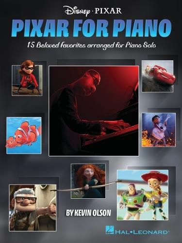 Cover image for Pixar for Piano: 15 Beloved Favorites Arranged for Piano Solo by Kevin Olson