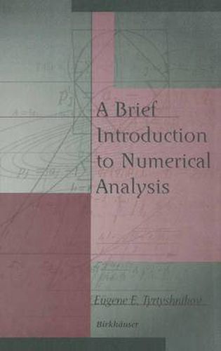 Cover image for A Brief Introduction to Numerical Analysis