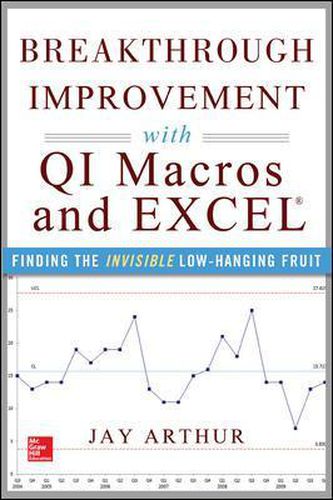 Cover image for Breakthrough Improvement with QI Macros and Excel: Finding the Invisible Low-Hanging Fruit