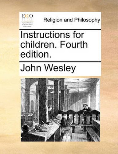 Cover image for Instructions for Children. Fourth Edition.