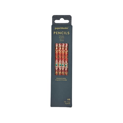 Cover image for Diamond Jubilee (Sangorski & Sutcliffe) Pencil (4 Pack)